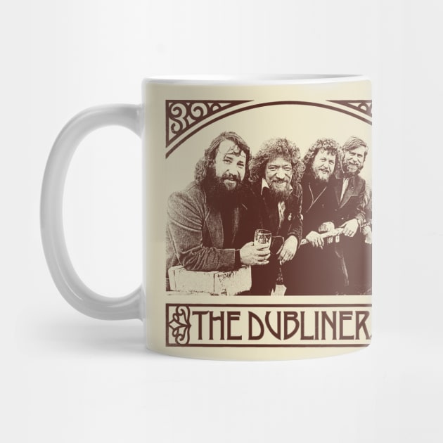 The Dubliners - Vintage Style Original Design by feck!